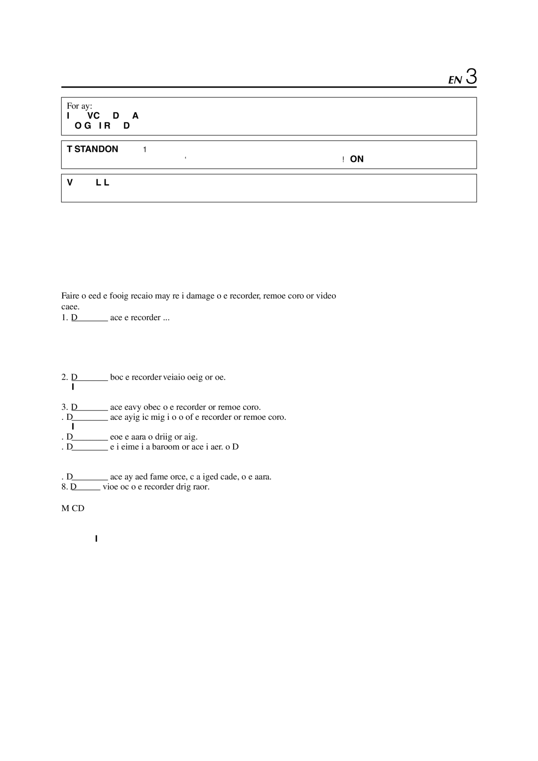 JVC HR-J781EU, HR-J780EU specifications Moisture Condensation 