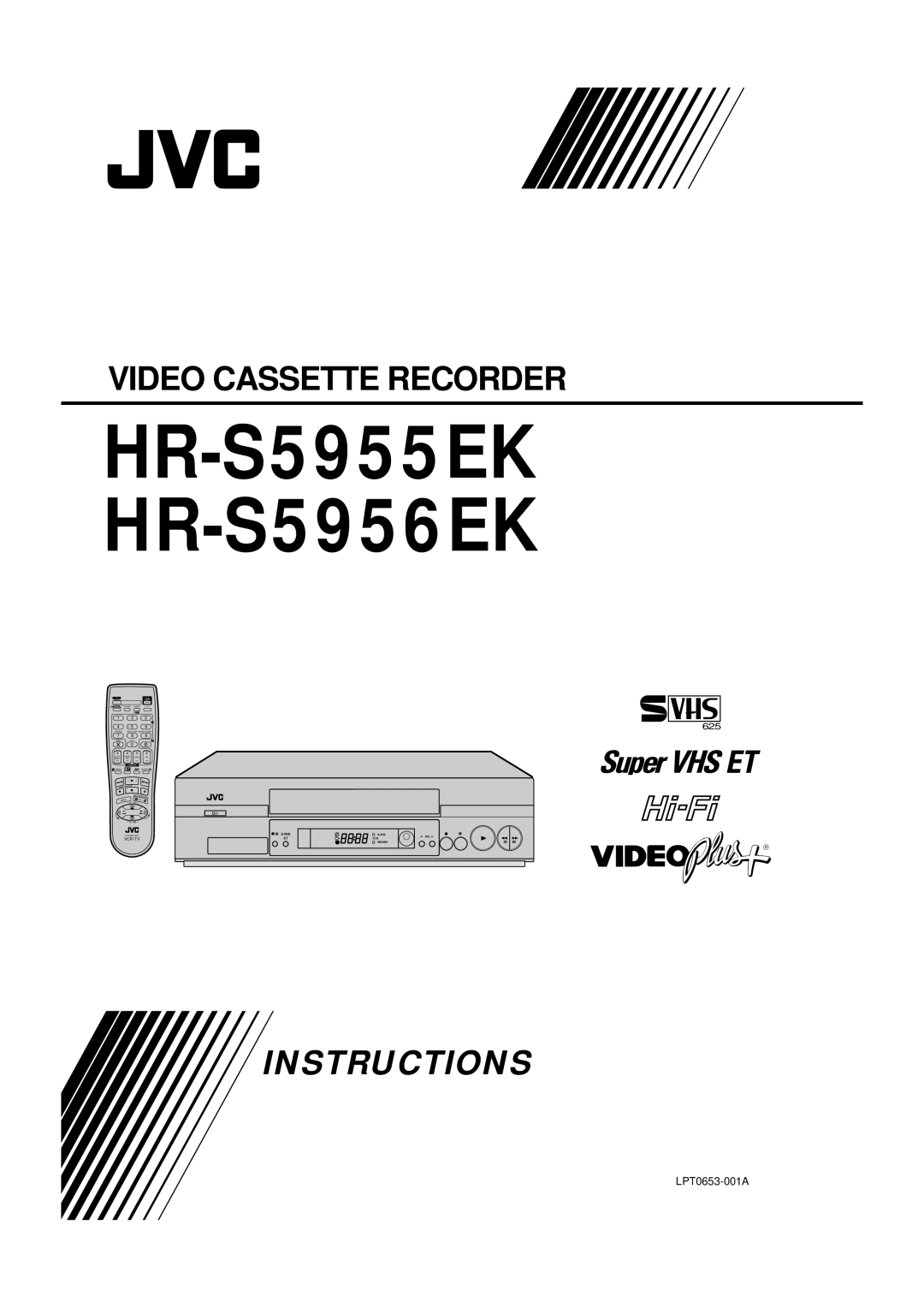 JVC manual HR-S5955EK HR-S5956EK 