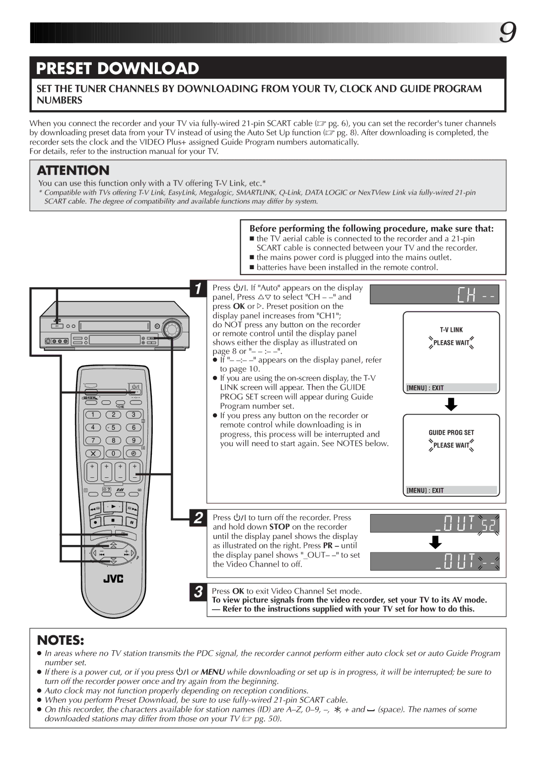 JVC HR-S6722EK setup guide Or remote control until the display panel, Shows either the display as illustrated on 