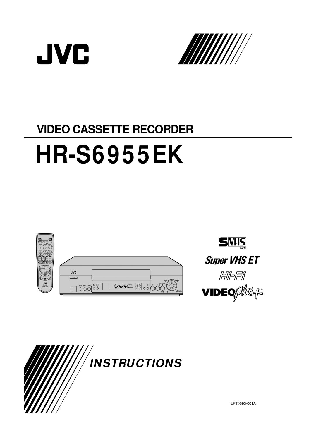 JVC HR-S6955EK manual 