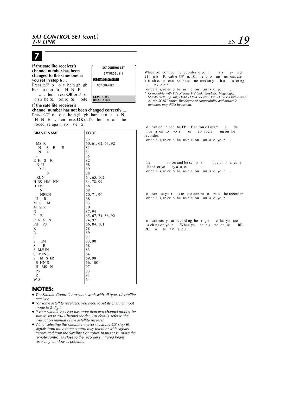 JVC HR-S7950EU specifications NexTView Link, TV Auto Power On, VCR Auto Standby Direct Rec 