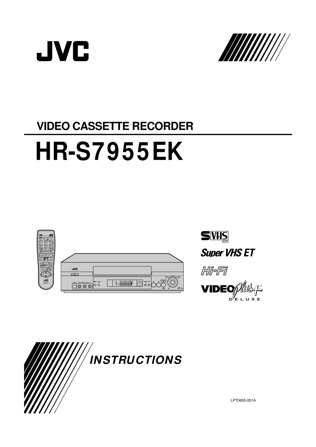 JVC HR-S7955EK manual 