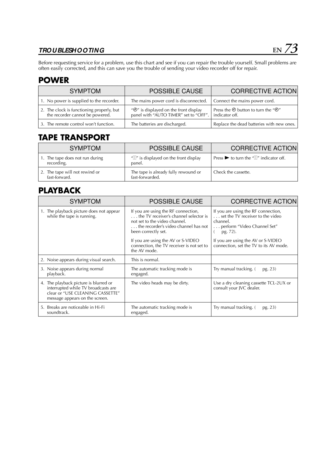 JVC HR-S8850EU specifications Power 