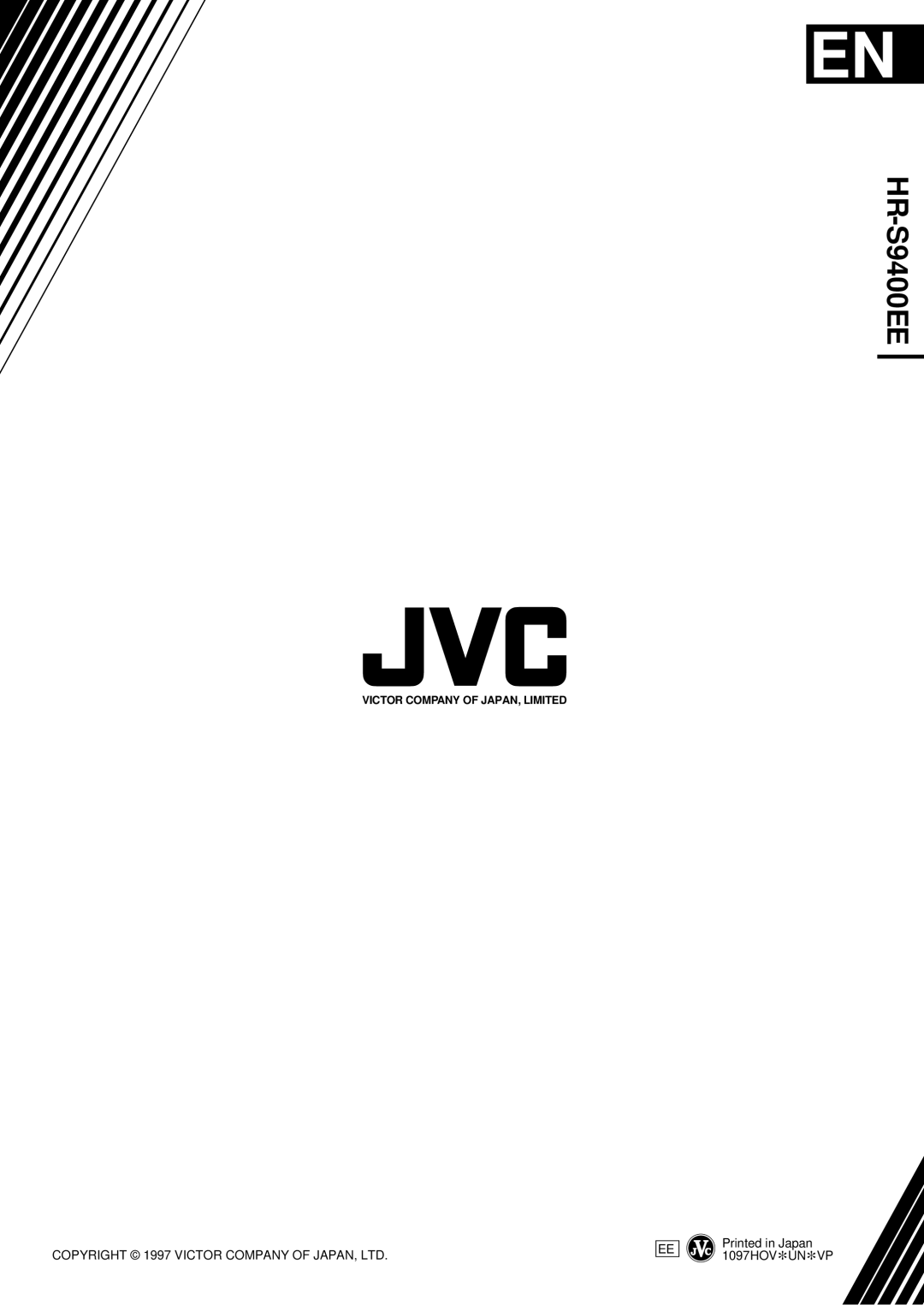 JVC HR-S9400EE specifications 