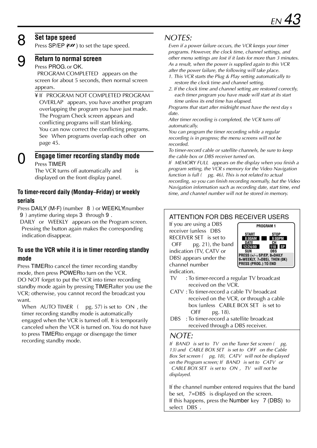 JVC HR-S9900U manual To timer-record daily Monday-Friday or weekly serials 