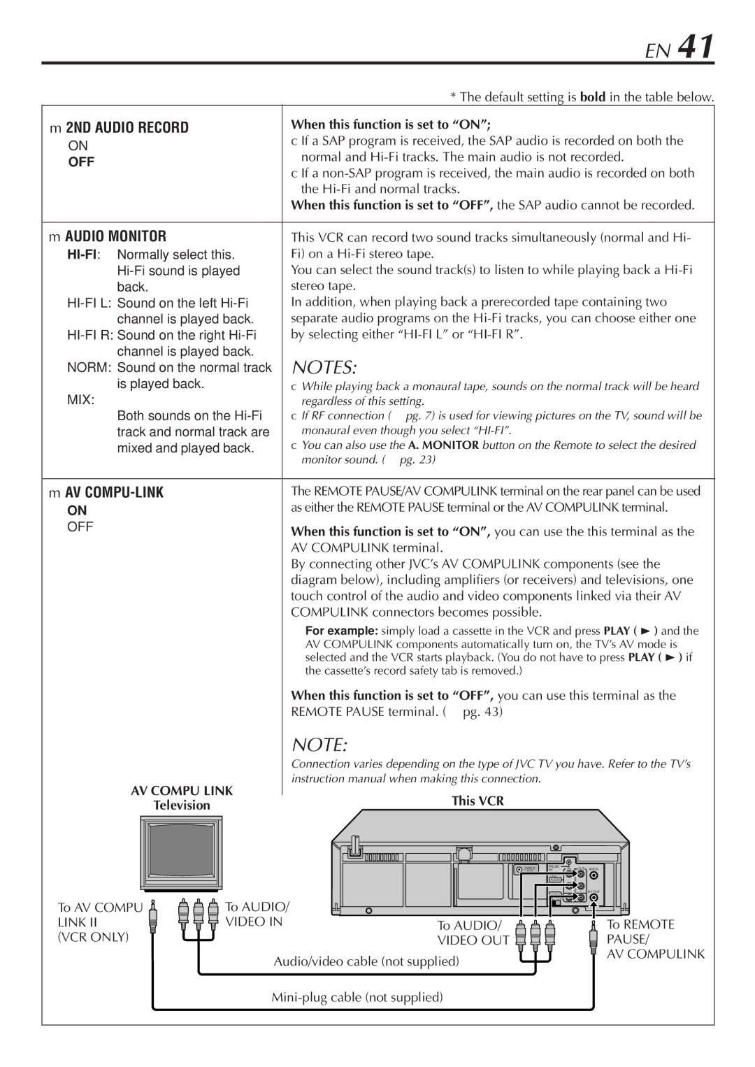 JVC HR-VP68U manual This VCR 