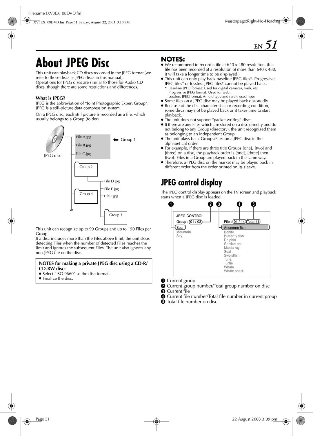 JVC HR-XV32E manual Jpeg control display, What is JPEG? 