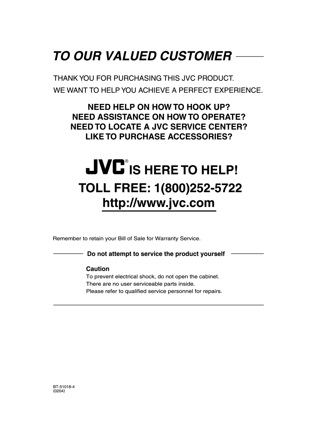 JVC HX-D77 manual 