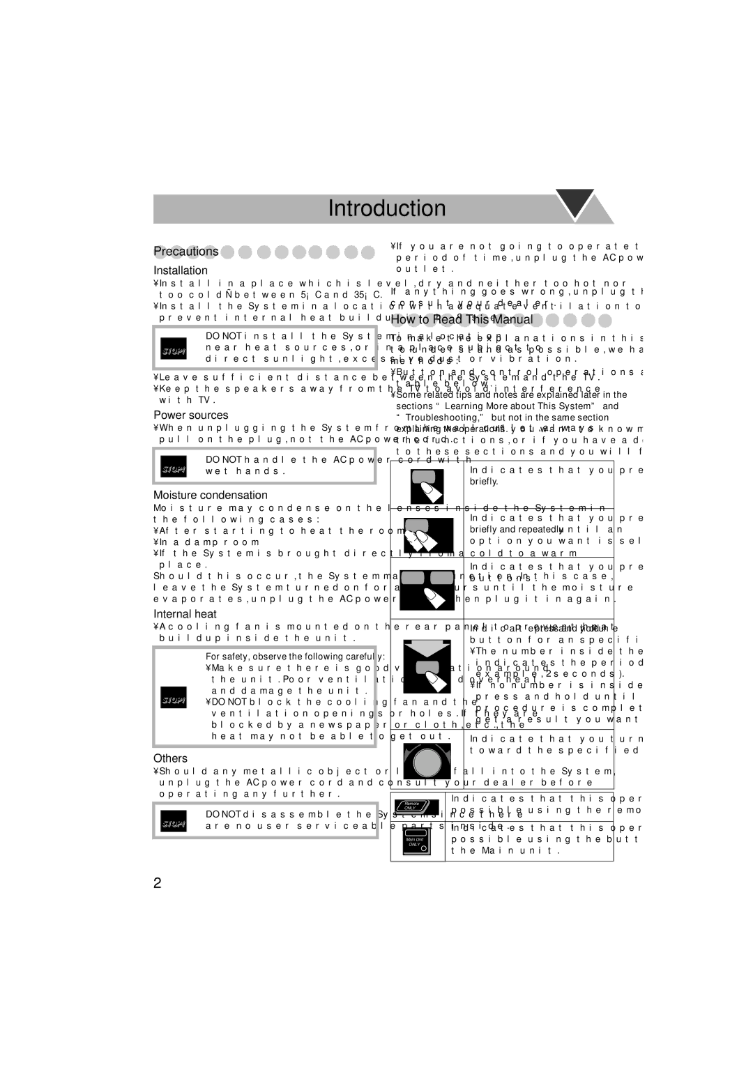 JVC HX-GX7 manual Introduction, Precautions, How to Read This Manual 