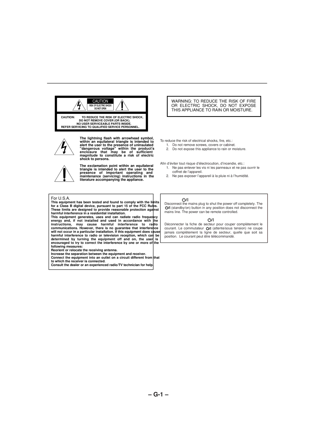 JVC HX-Z1 manual Mises en garde, précautions et indications diverses 