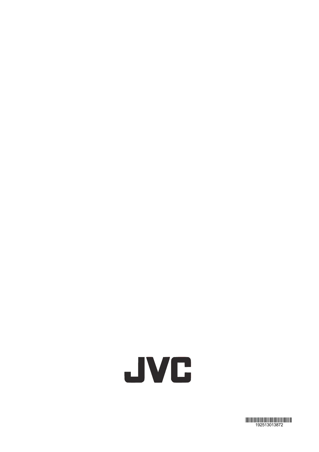 JVC JLC47BC3000-B user manual 