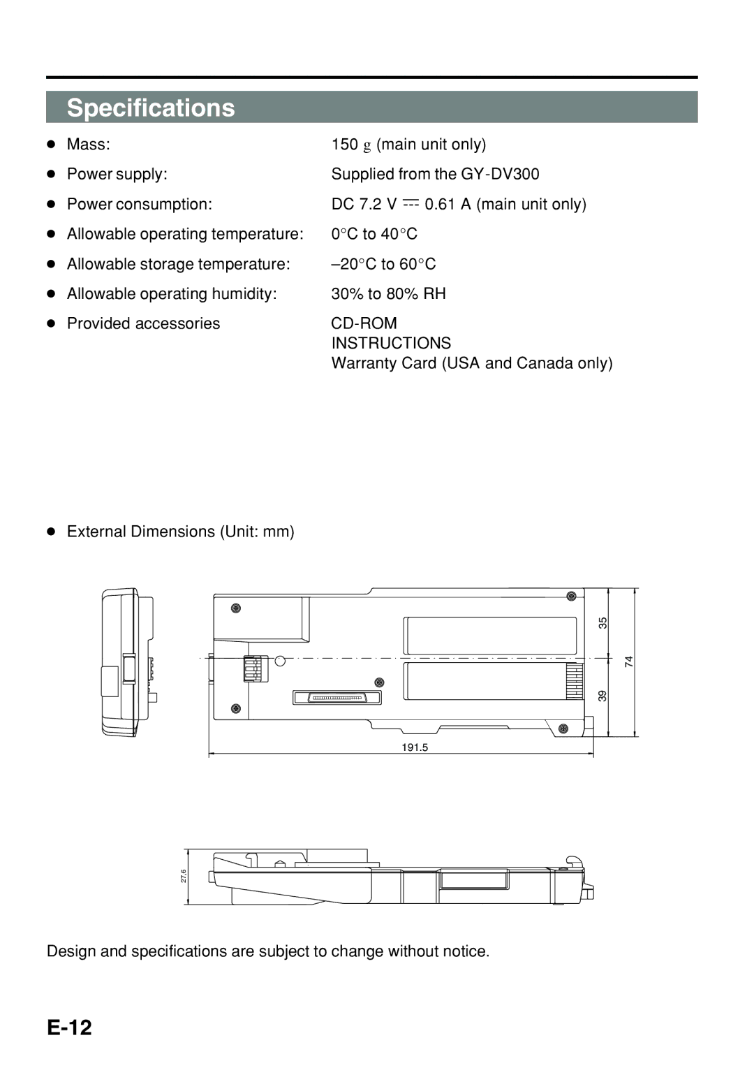 JVC KA-DV300 manual CD-ROM Instructions 