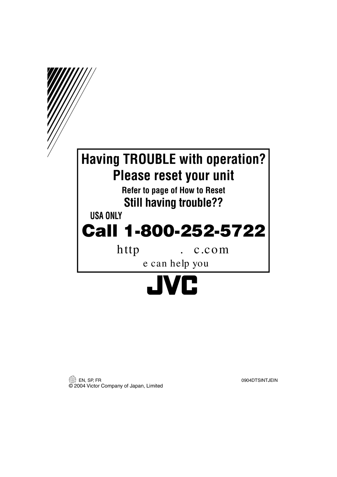 JVC KD-AR260, KD-G210 manual Call 