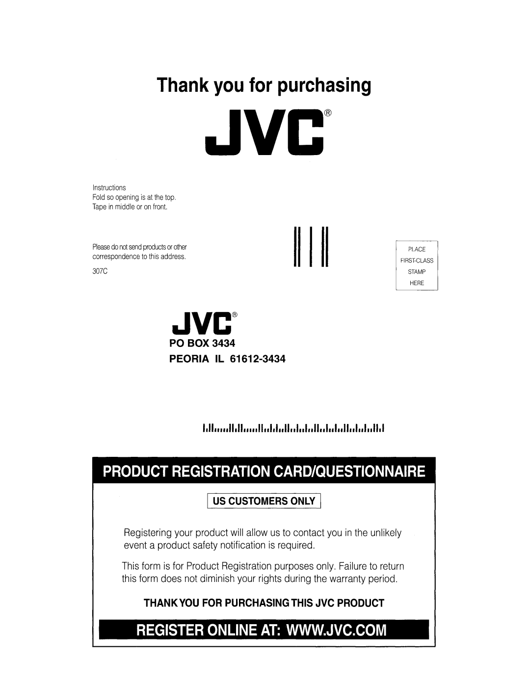 JVC KD-G210, KD-AR260 manual 