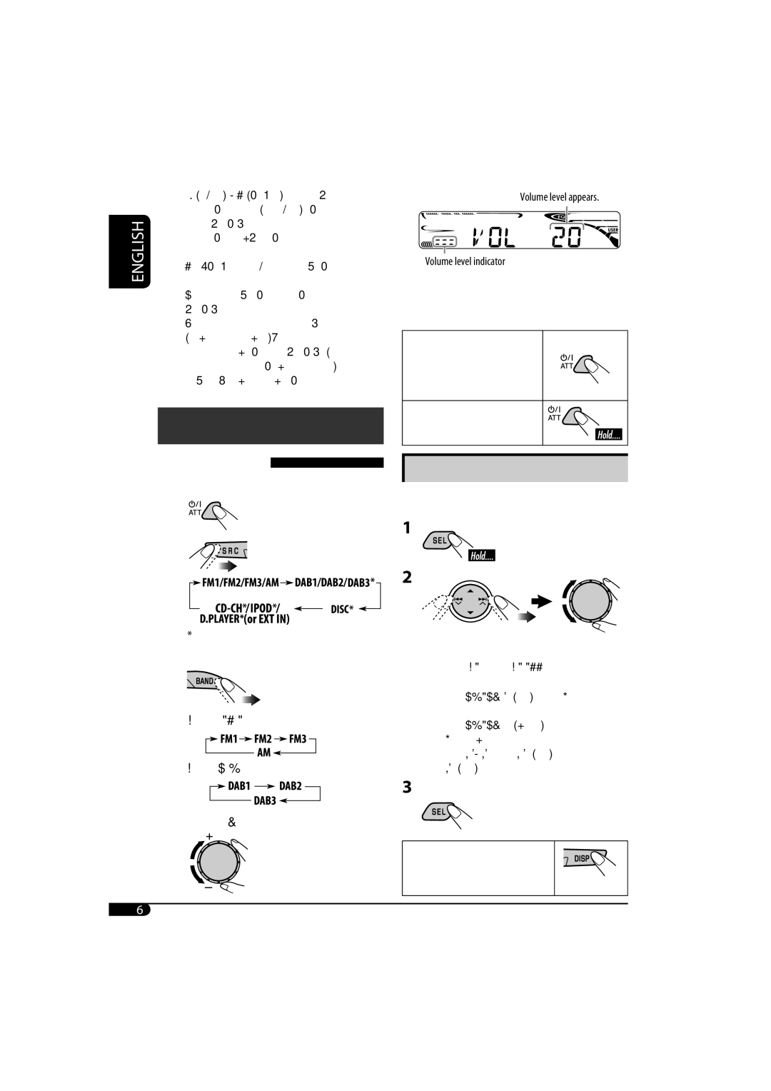 JVC KD-AR370, KD-G320 manual @ Adjust the sound as you want. See pages 13 