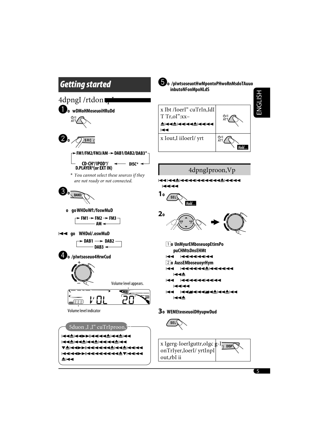 JVC KD-G320, KD-AR370 manual To drop the volume in a, Moment ATT 