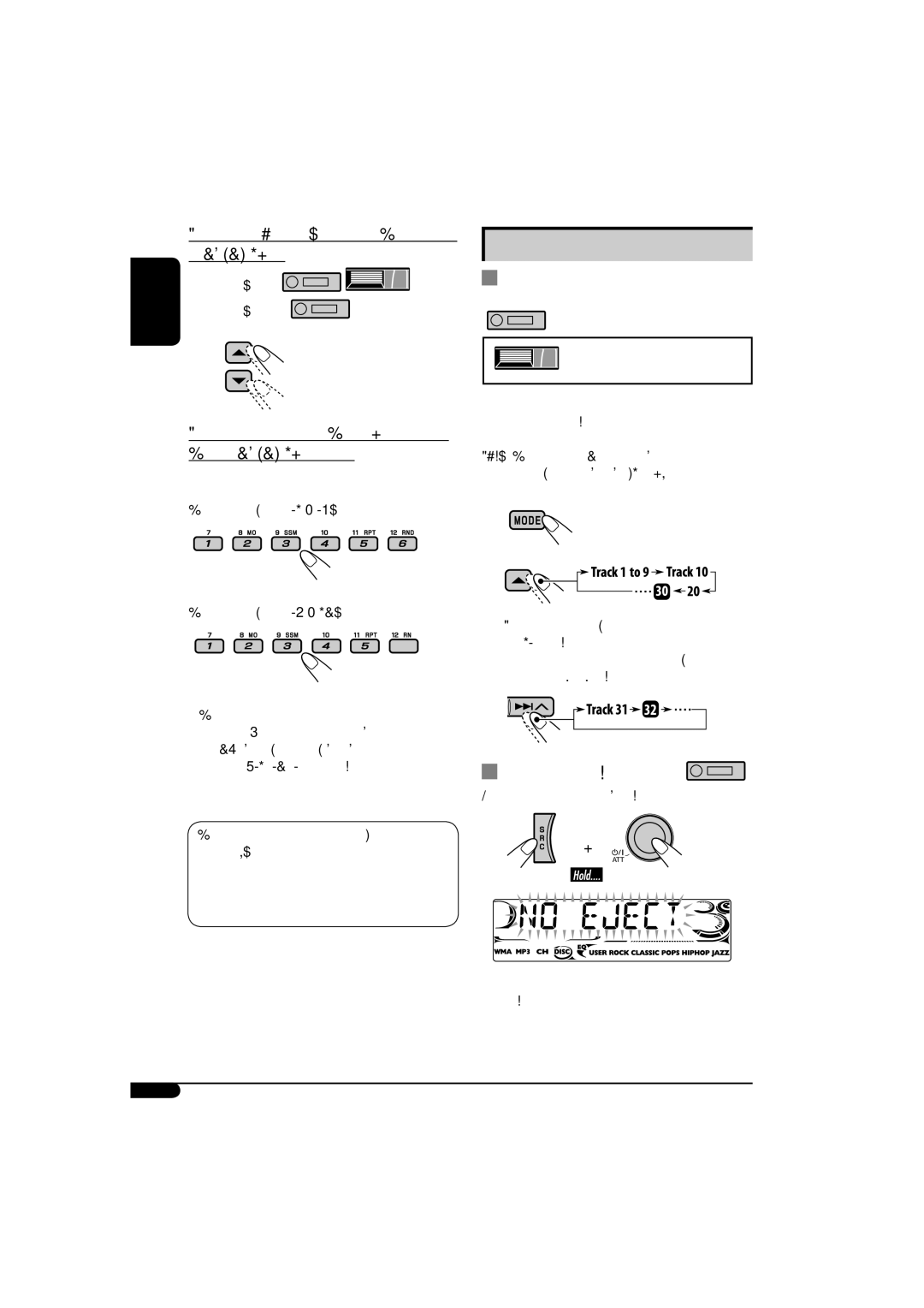 JVC KD-AR770, KD-G720 manual Other main functions 