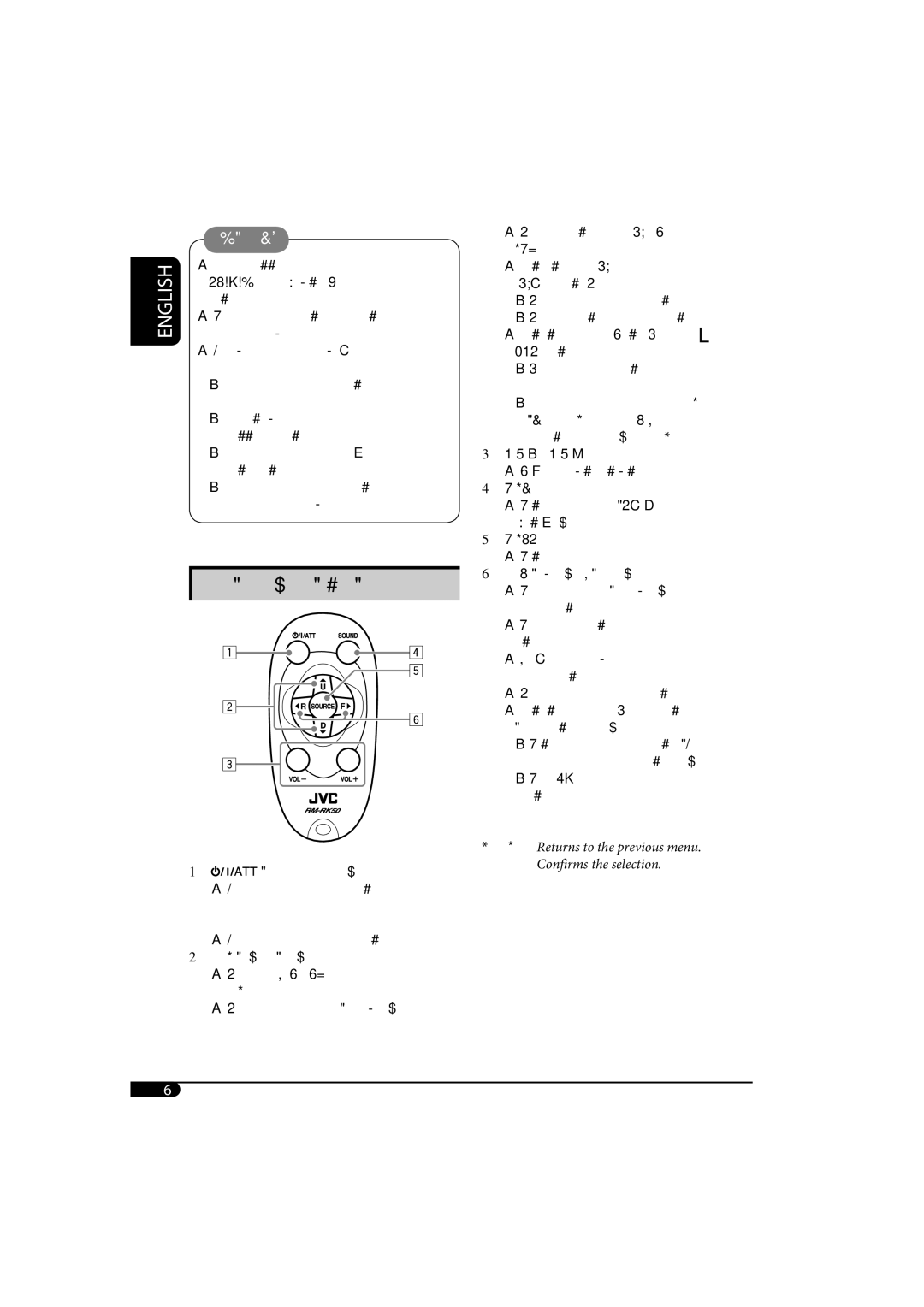 JVC KD-AR770, KD-G720 manual CR2025 or its equivalent otherwise, it may 