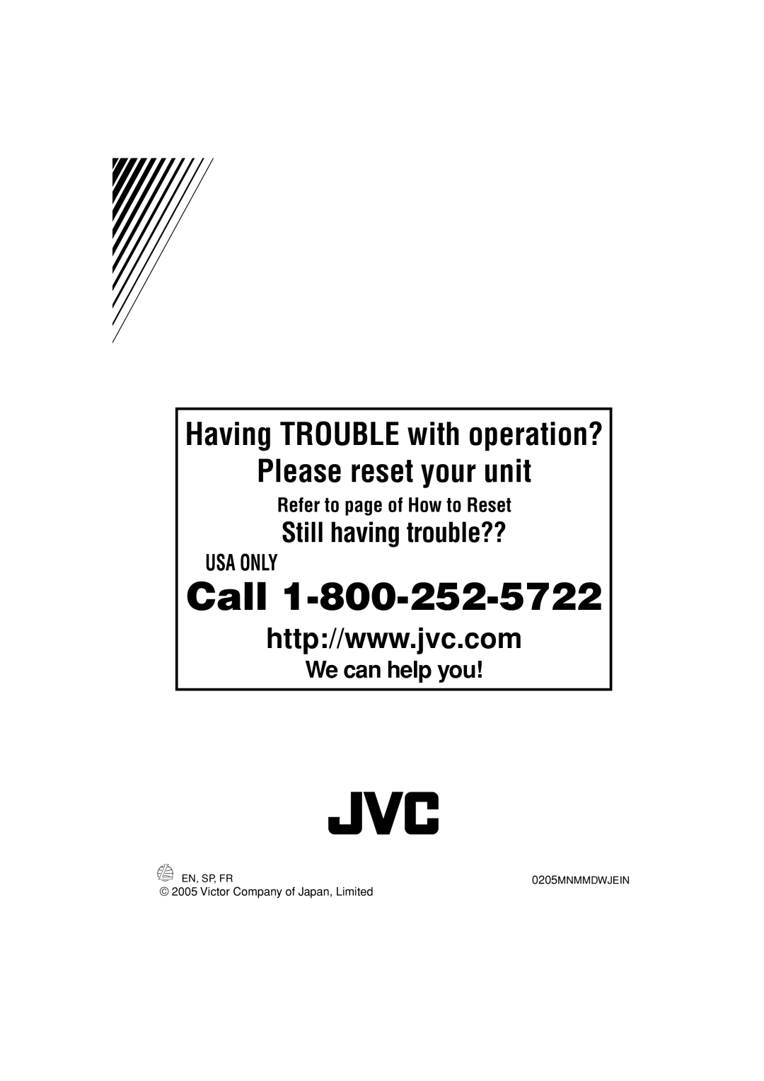 JVC KD-AV7010 manual Call 