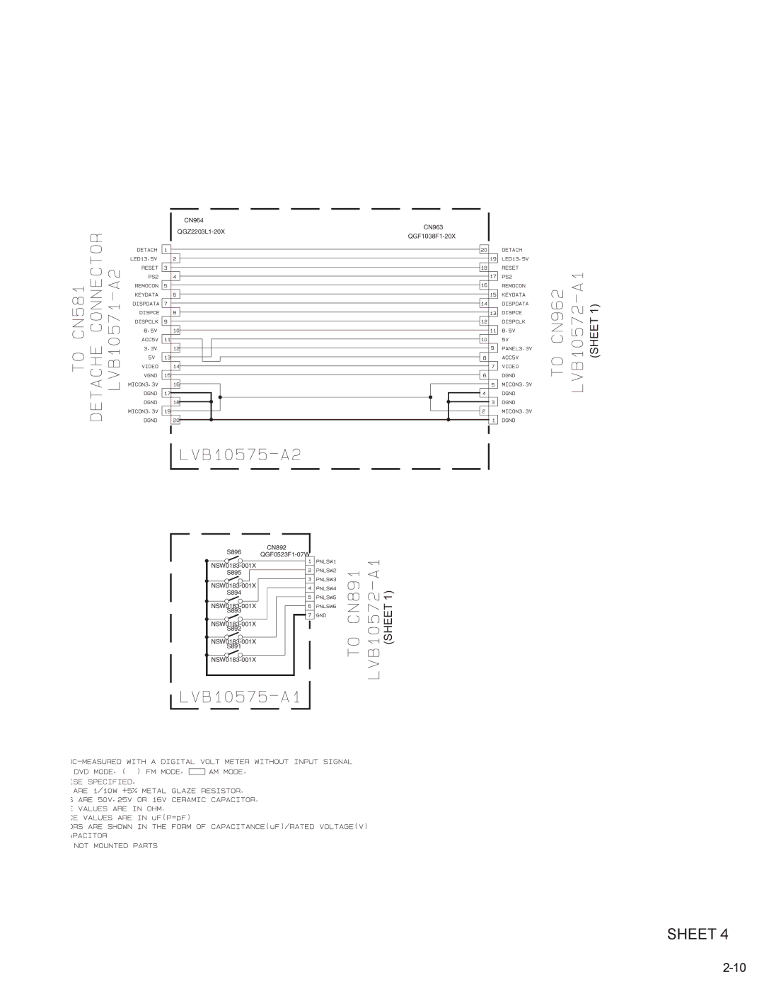 JVC KD-AVX1 service manual Sheet 