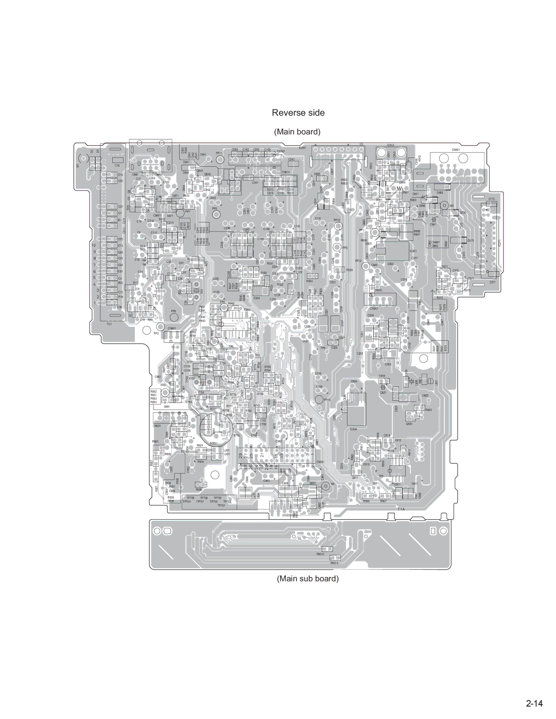 JVC KD-AVX1 service manual Reverse side 