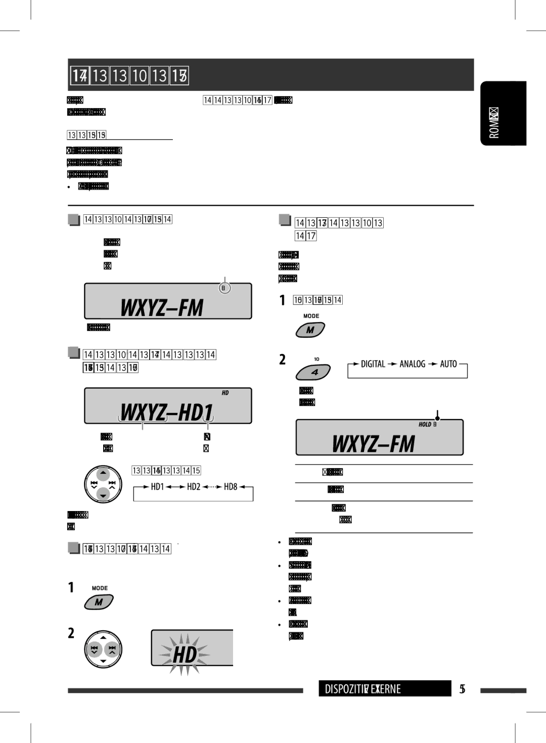 JVC KD-BT11 CeWhatesteistehnologiaHD RadioHDTechnology?Radio?, Such as artist names and song titles, Turned off the power 