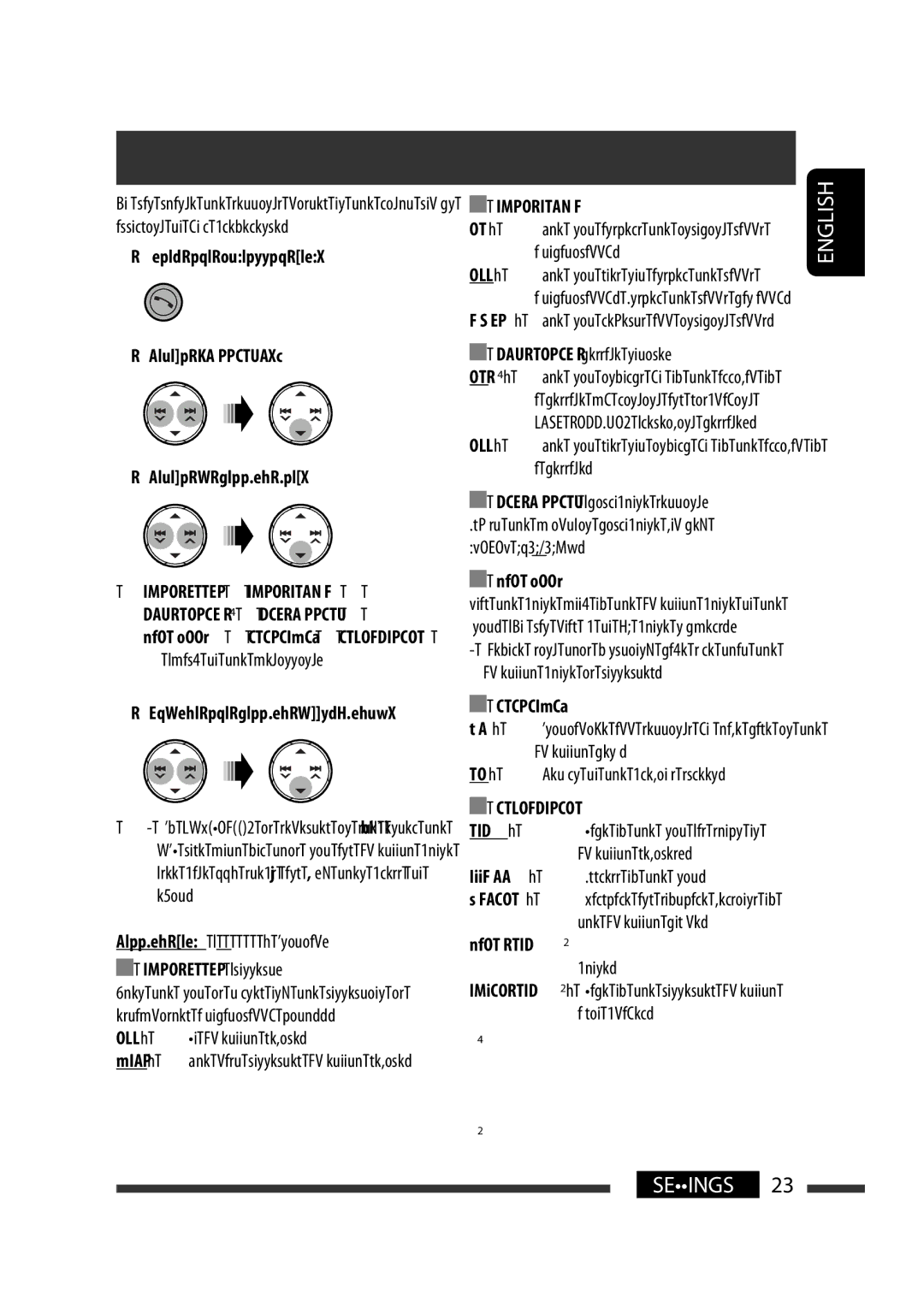 JVC KD-BT11 manual Bluetooth settings, Auto Answer, Phonebook, Initialize, Information 