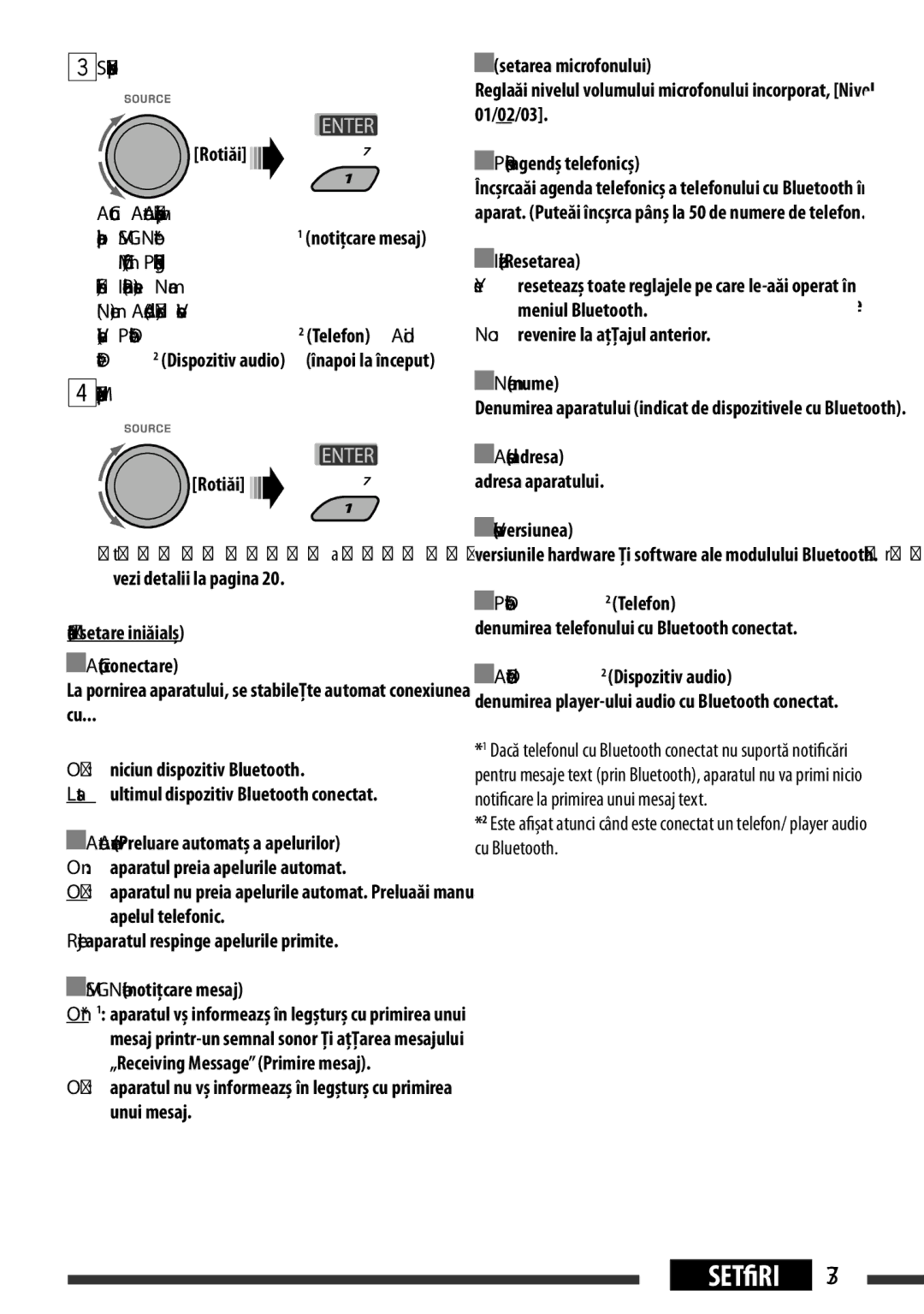 JVC KD-BT22 manual Auto Answer, PhoneBook, Yes Initialize, Address, Version 