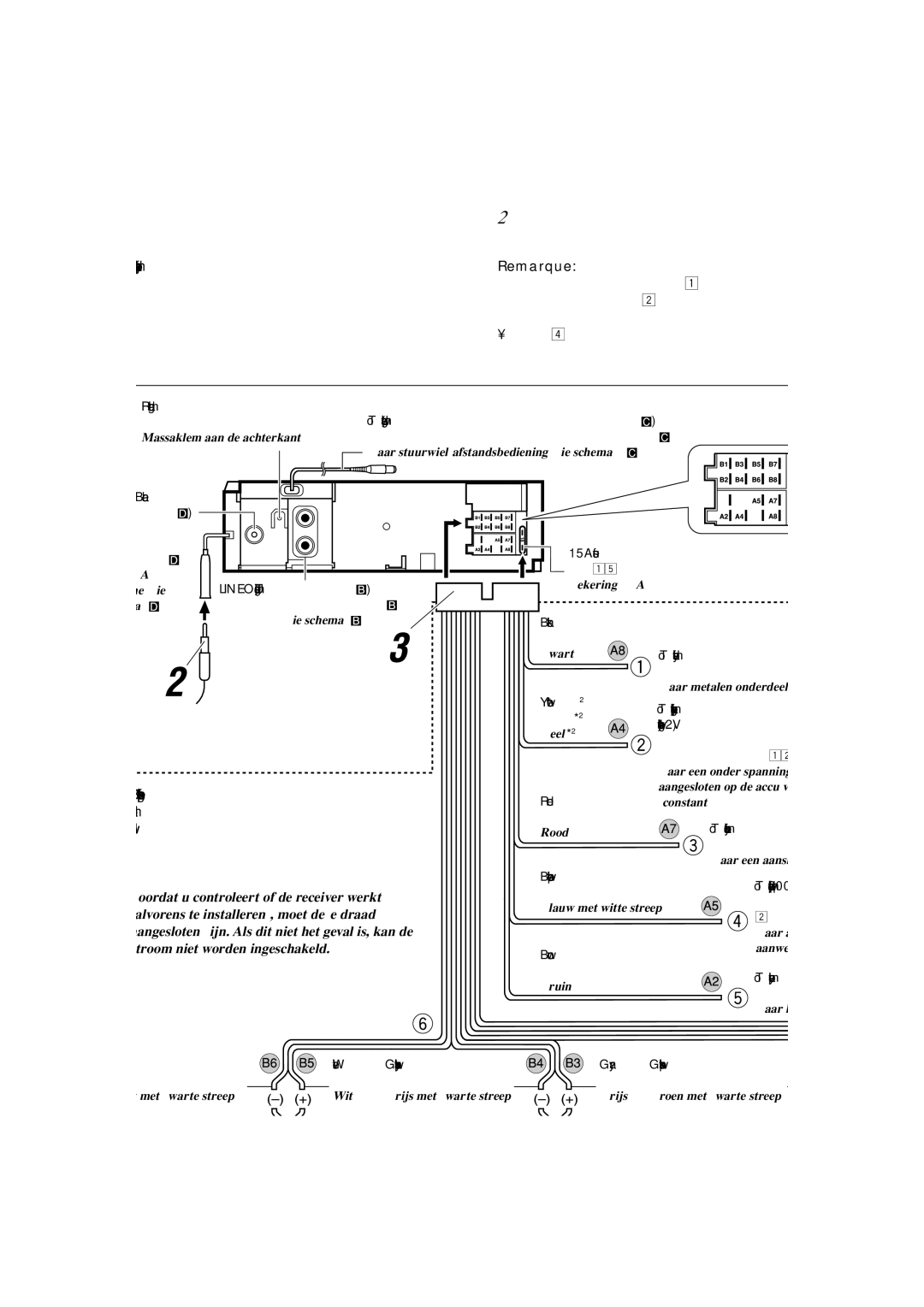 JVC KD-DB711 manual Electrical Connections 