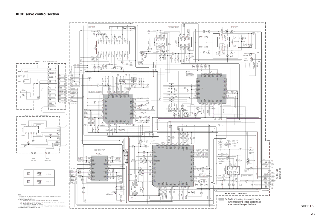 JVC KD-G801 service manual Rfdc LOAD/FEED+, LOAD/FEED Rfrp, Busio Load LD/FE Rwsel, Cdon SW1 