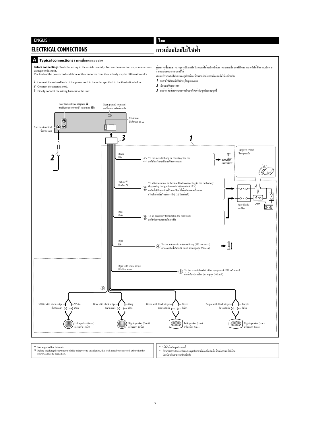 JVC KD-R301, KD-R302, KD-R303 manual √‡ËÕ¡‚¥¬„È‰øøÈ 