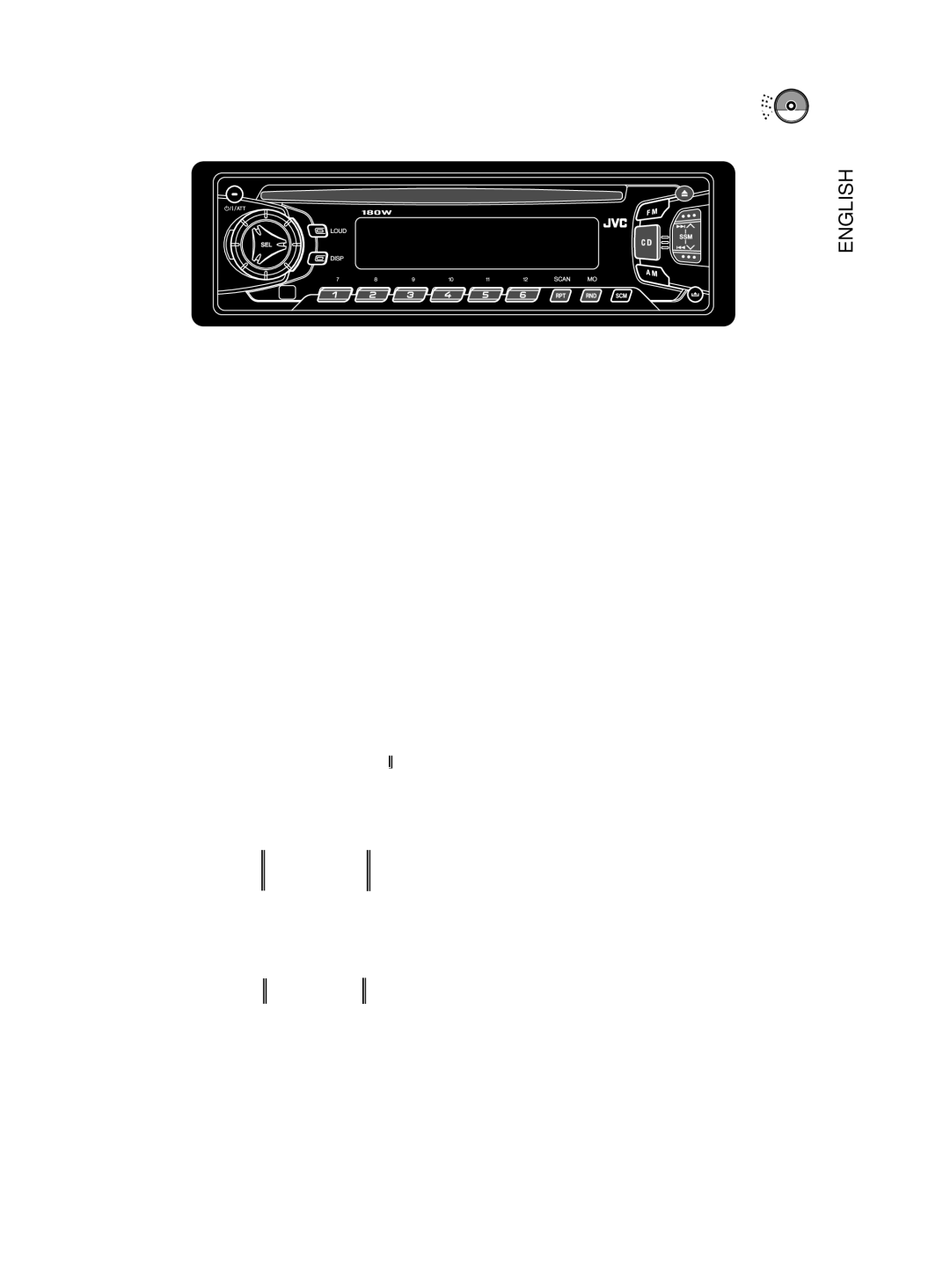 JVC KD-S680, KD-S700 manual CD Operations, Playing a CD, To stop play and eject the CD, Insert a disc into the loading slot 