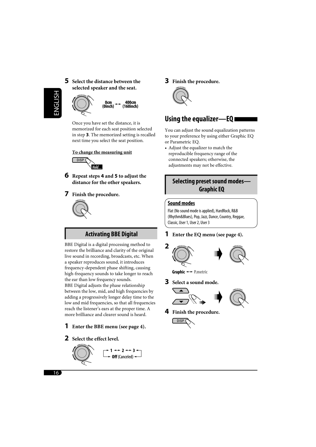 JVC KD-SH1000 manual Activating BBE Digital 