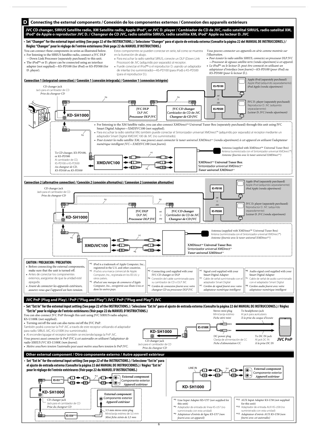 JVC KD-SH1000 manual Jvc Dlp 