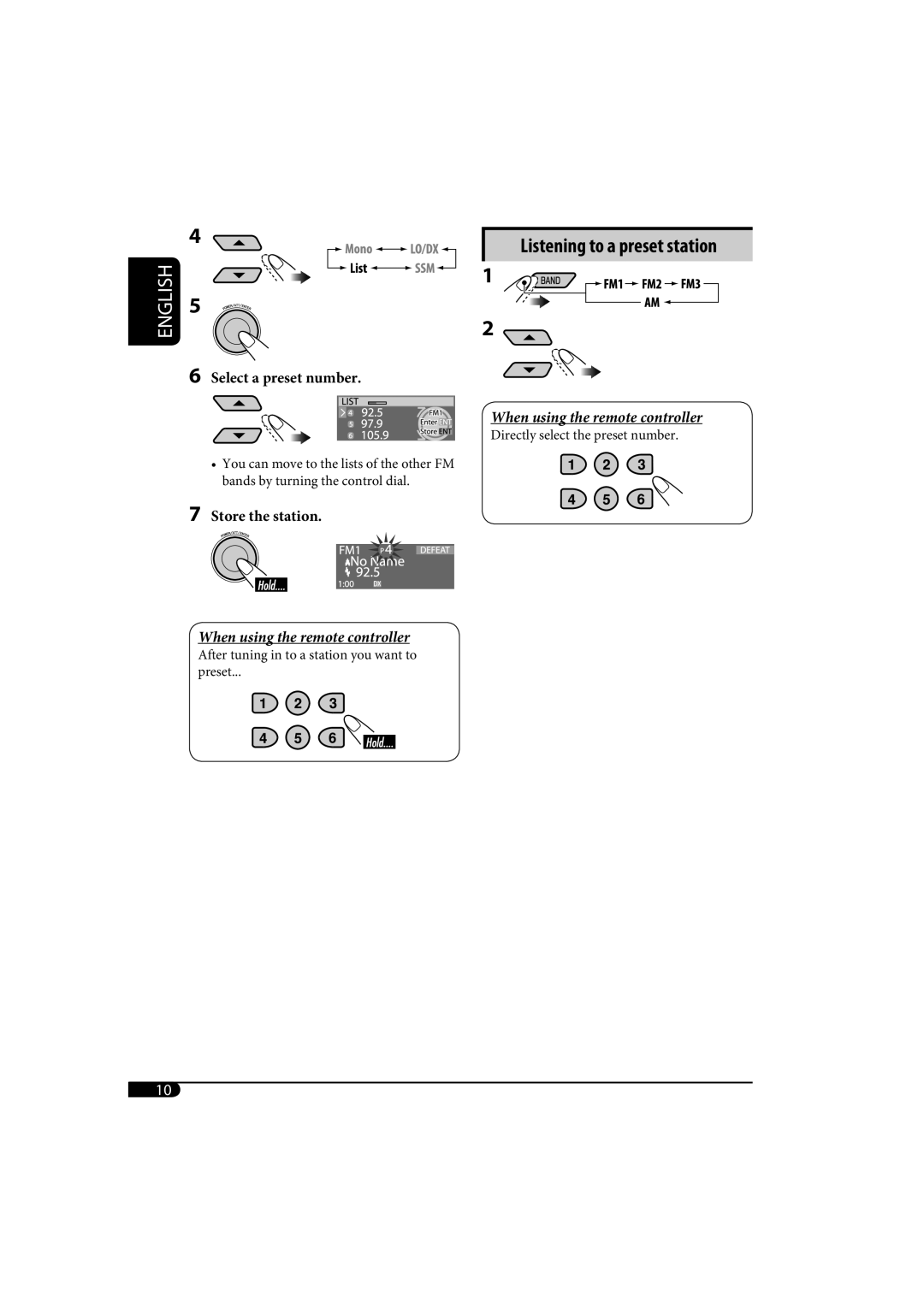 JVC KD-SH1000 manual English 