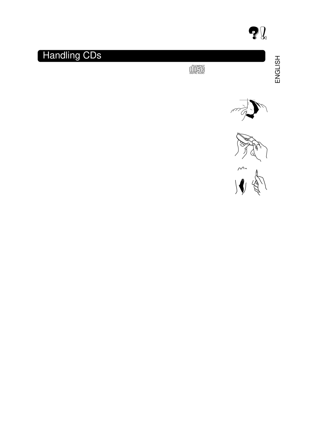 JVC KD-SX875, KD-SX975 manual Maintenance, Handling CDs 