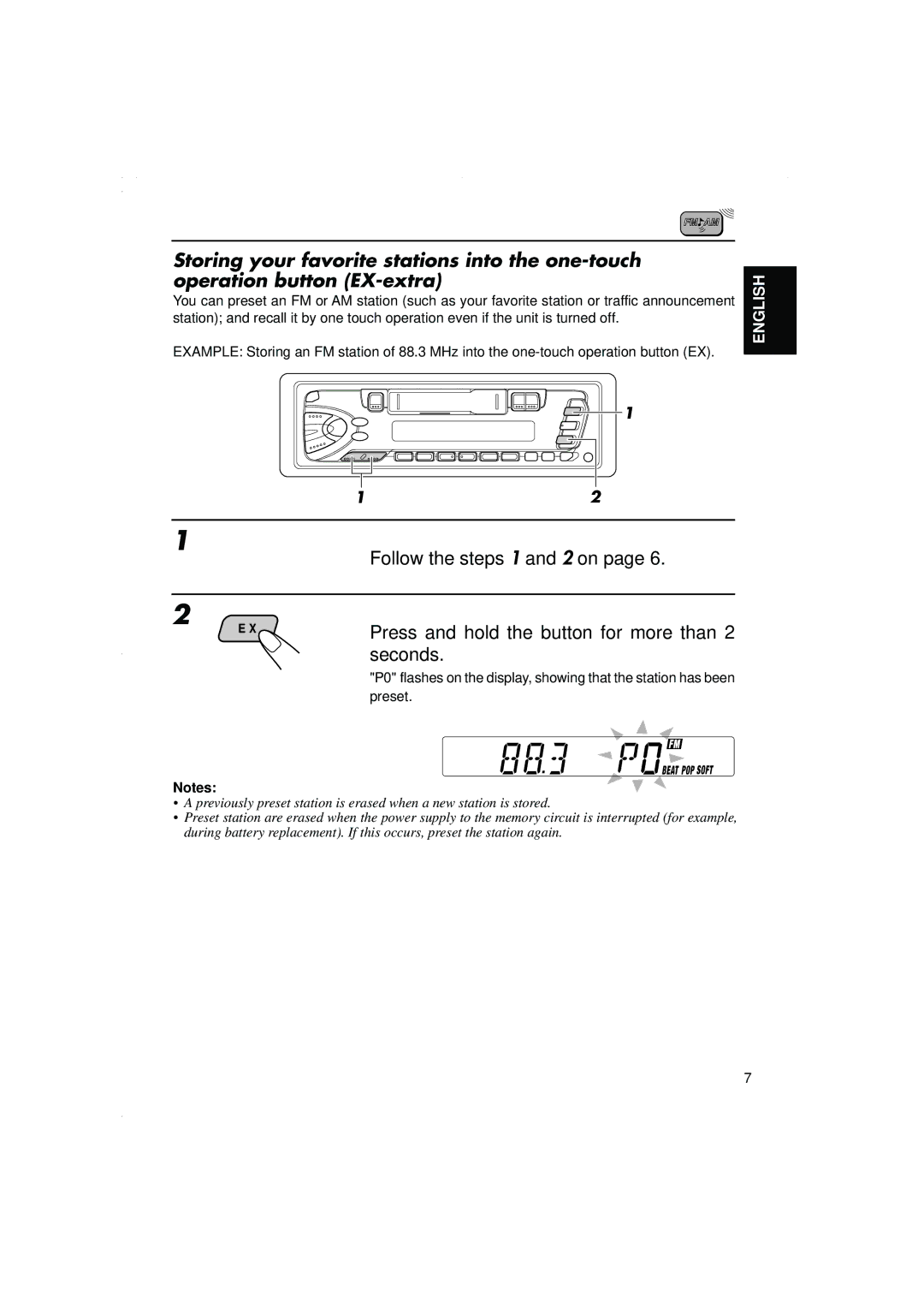 JVC KS-F315EE manual English 