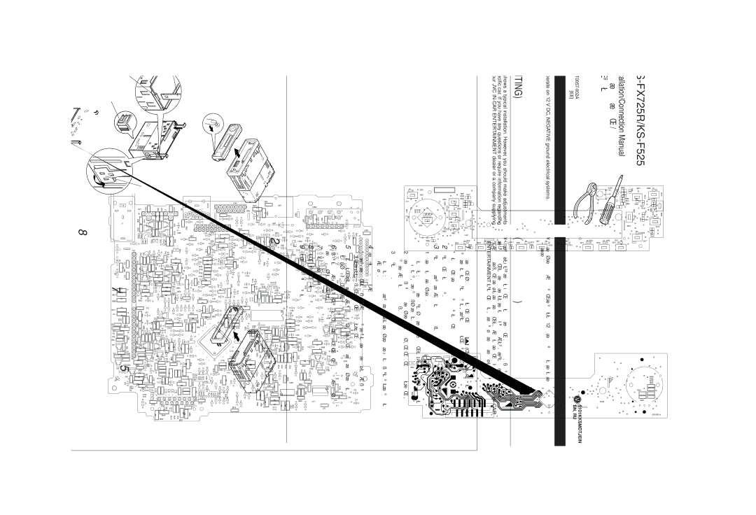 JVC service manual KS-FX725R/KS-F525 