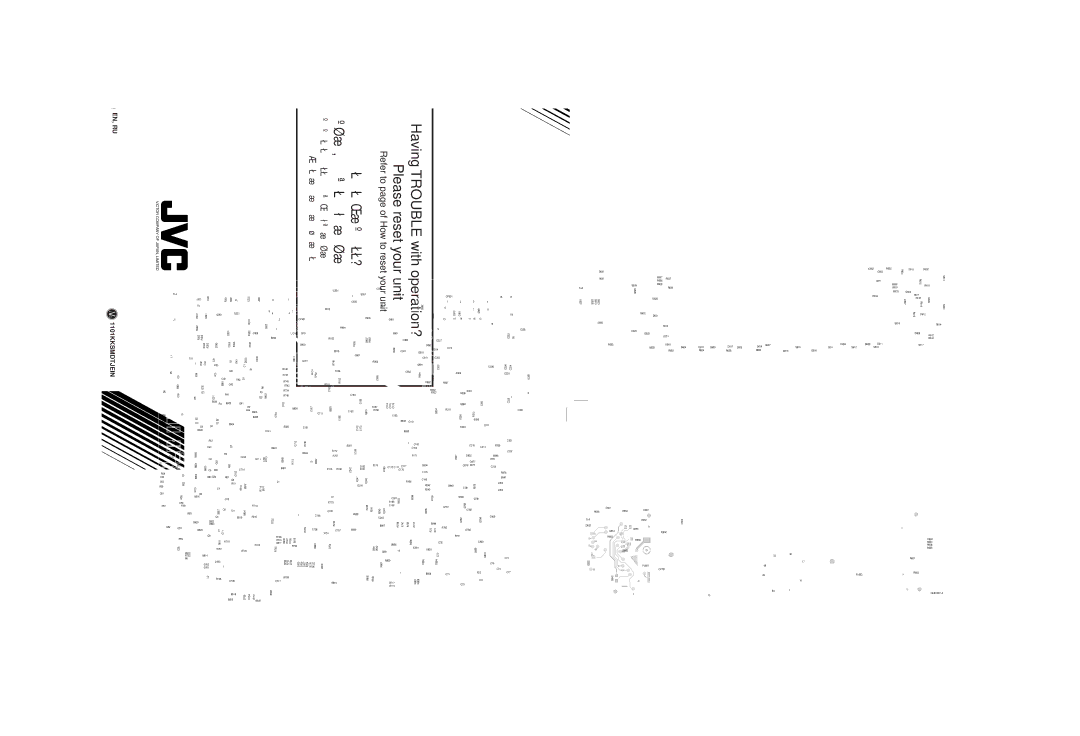 JVC KS-FX725R service manual Having Trouble with operation? Please reset your unit 