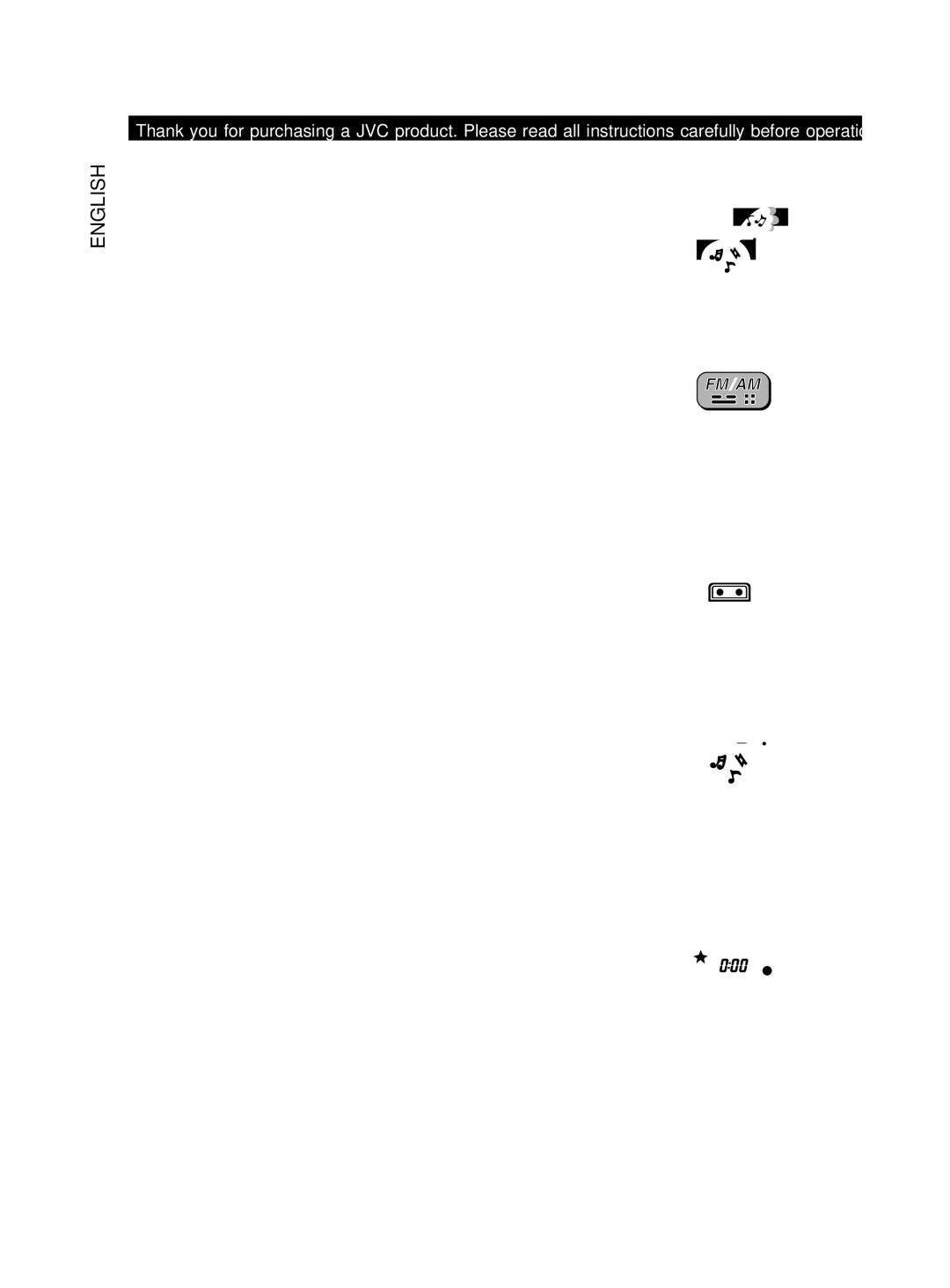 JVC KS-FX90 manual Contents 