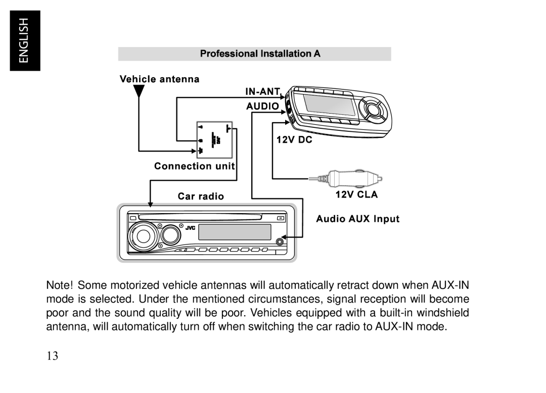 JVC KT-HDP1 manual 