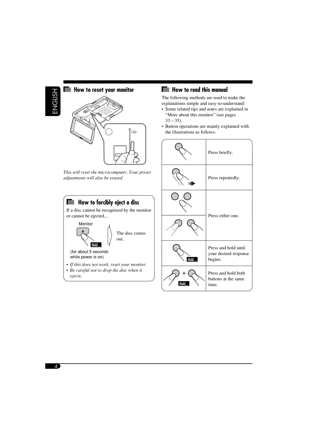 JVC KV-MRD900 manual English 