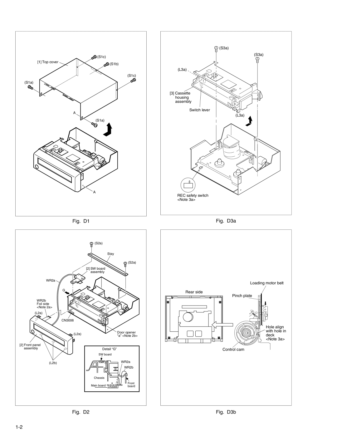 JVC KV-V8 service manual Fig. D1 