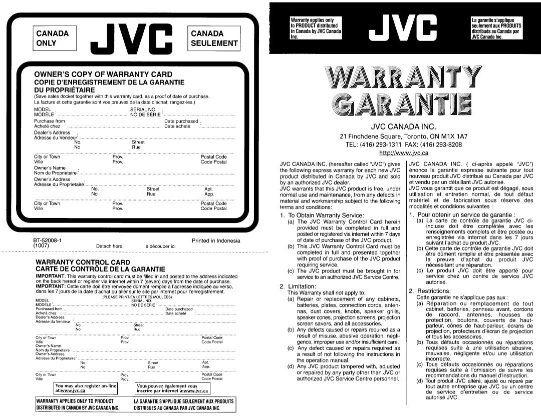 JVC KW-AVX838, KW-AVX830 manual Gaiantii 