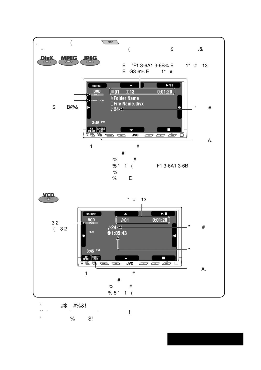 JVC KW-AVX900 manual 15OPERATIONS 