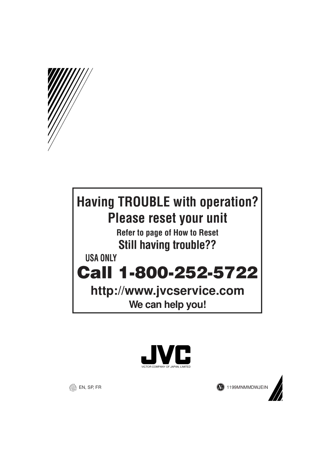 JVC KW-XC770 manual Call 