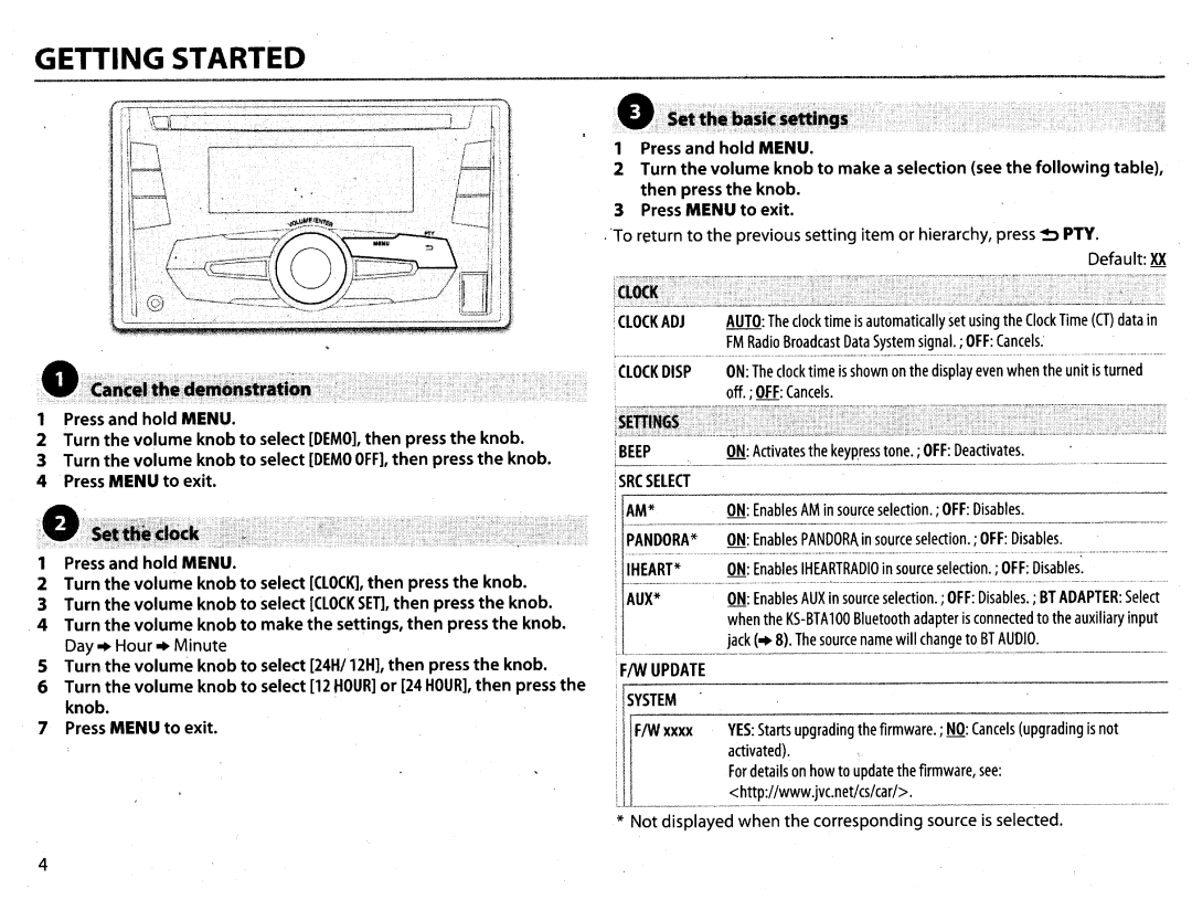 JVC KWR710 instruction manual Pty 