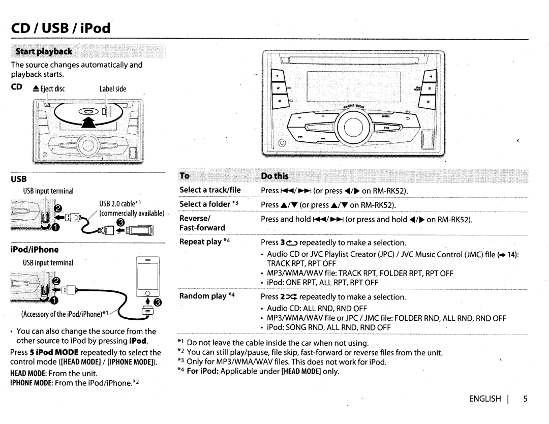 JVC KWR710 instruction manual ~~~ 