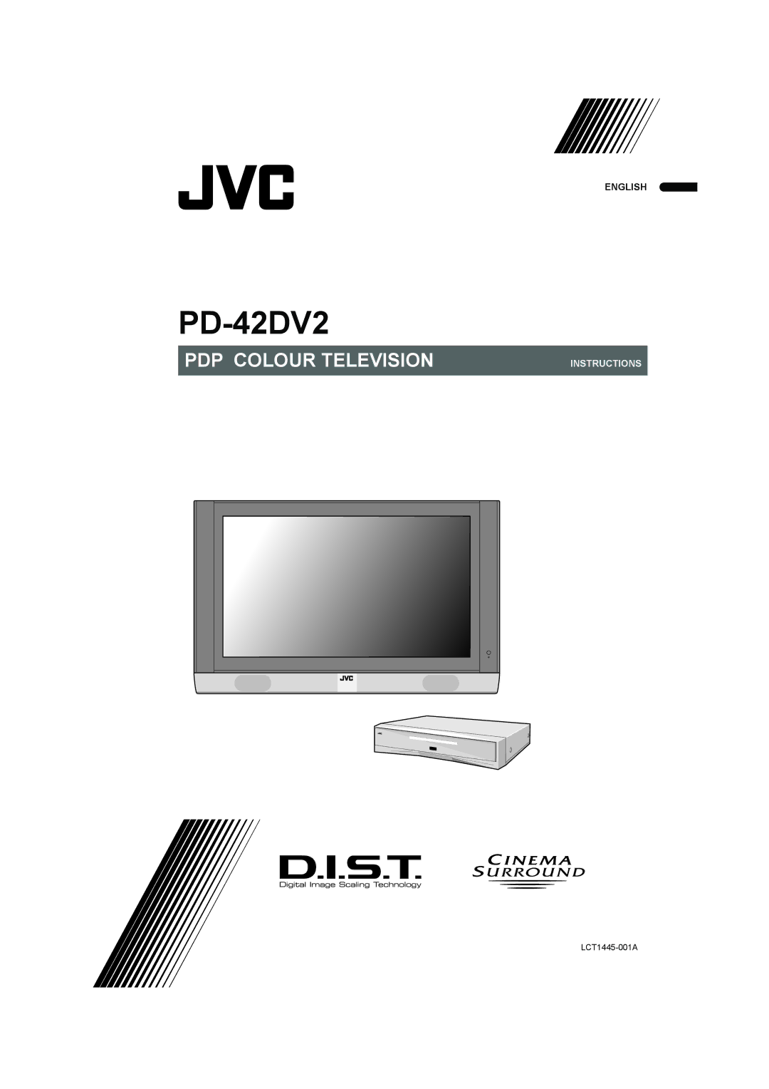 JVC PD-42DV2, LCT1445-001A manual 