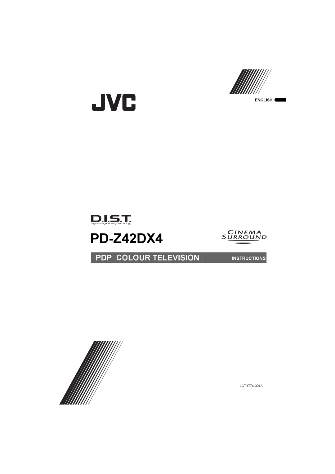 JVC 1004MKH-CR-VP, LCT1774-001A manual PD-Z42DX4 